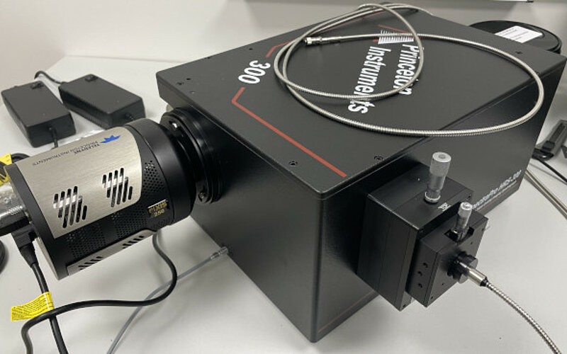 Spectrometer and camera