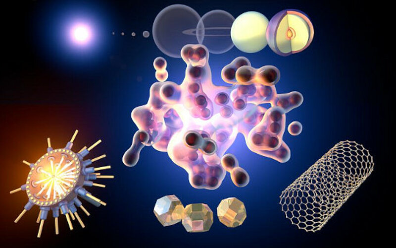 Groundbreaking experiment at European XFEL: Research team measured structure of liquid carbon for the first time (illustration: Martin Kuensting / HZDR)