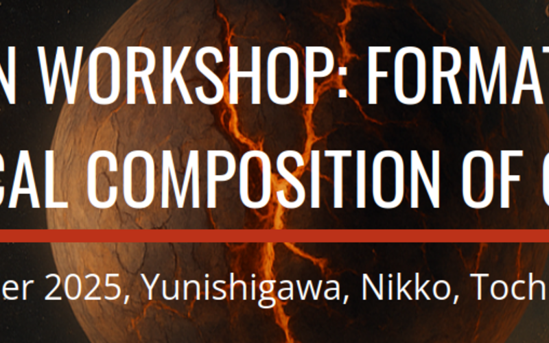 4th Onsen Workshop: Formation and Chemical Composition of Cores 7-10 October 2025, Yunishigawa, Nikko, Tochigi, Japan